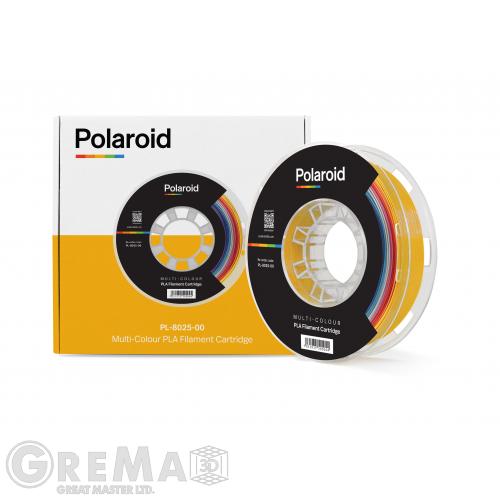 PLA Polaroid PLA filament Multi-Colour - 1.75, 0.500 kg (1.0 lbs)